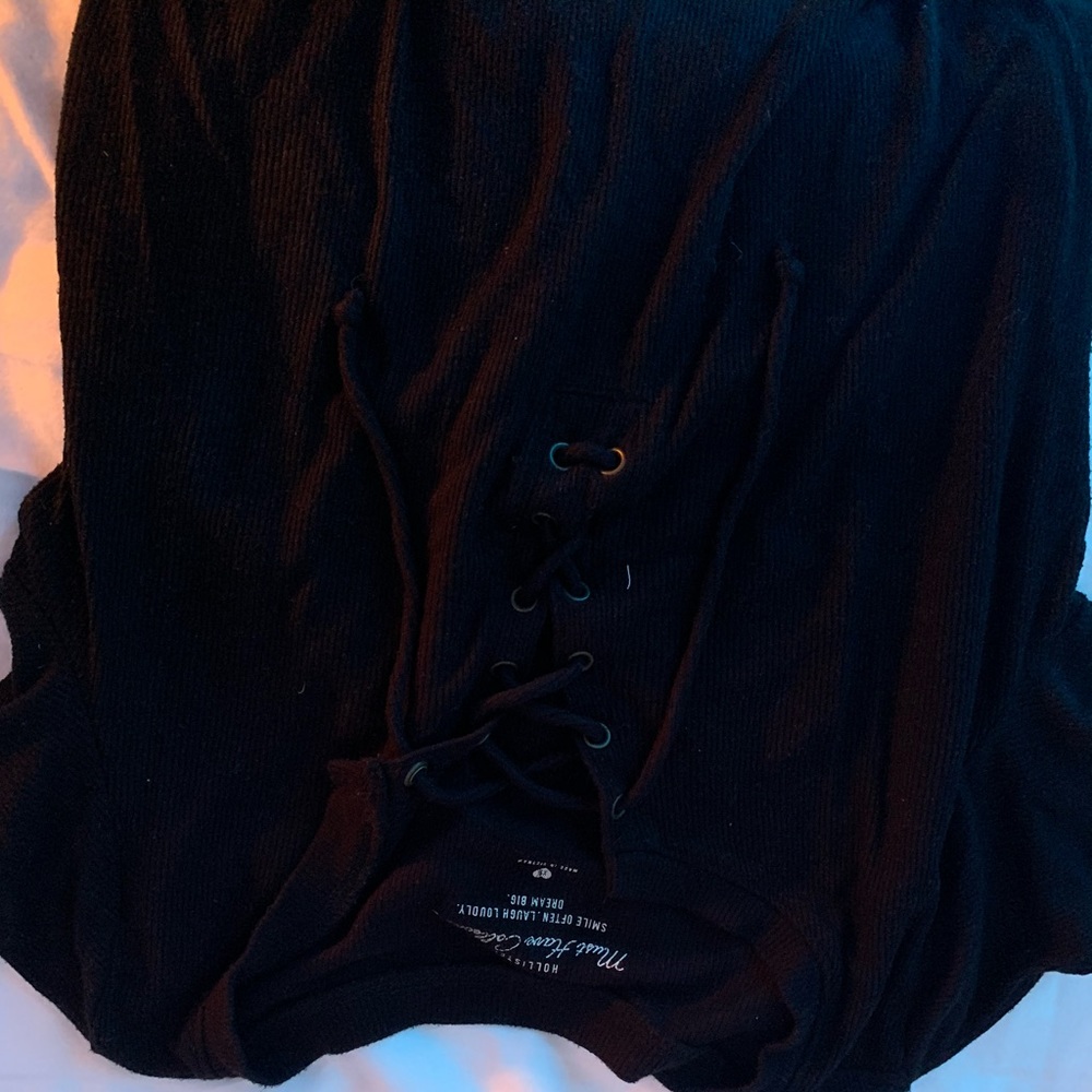 tie up hollister top